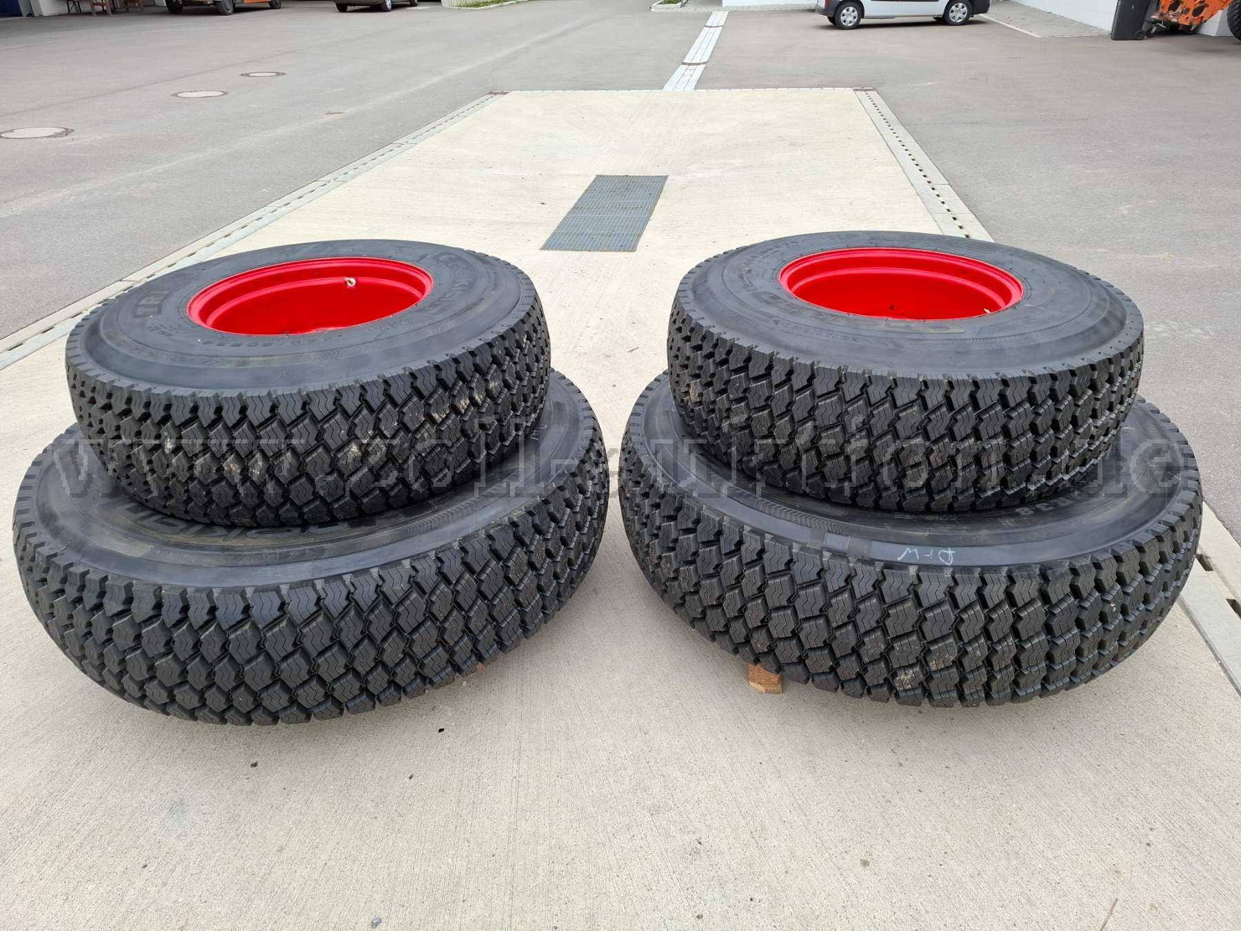 Ansicht ein Satz Reifen