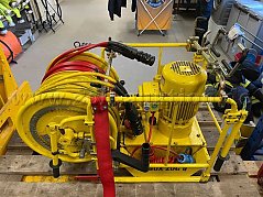 Hydraulikaggregat - Seitenansicht links