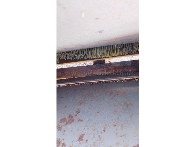 Blick auf die Kehrwalze im Schacht