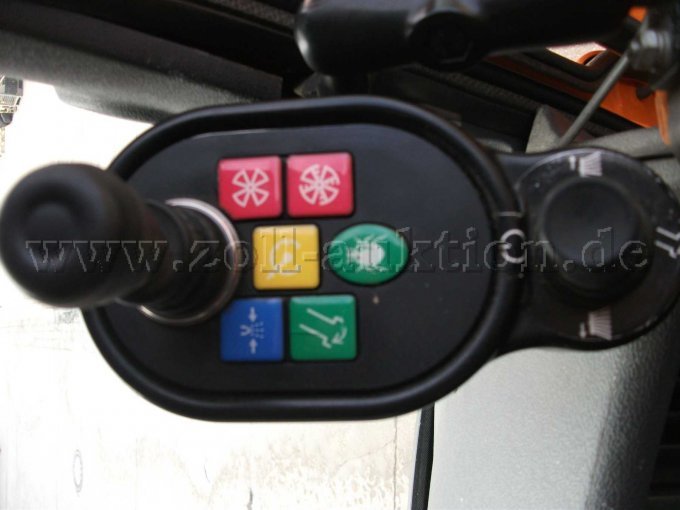 Ansicht Bedienteil Kehraggregat