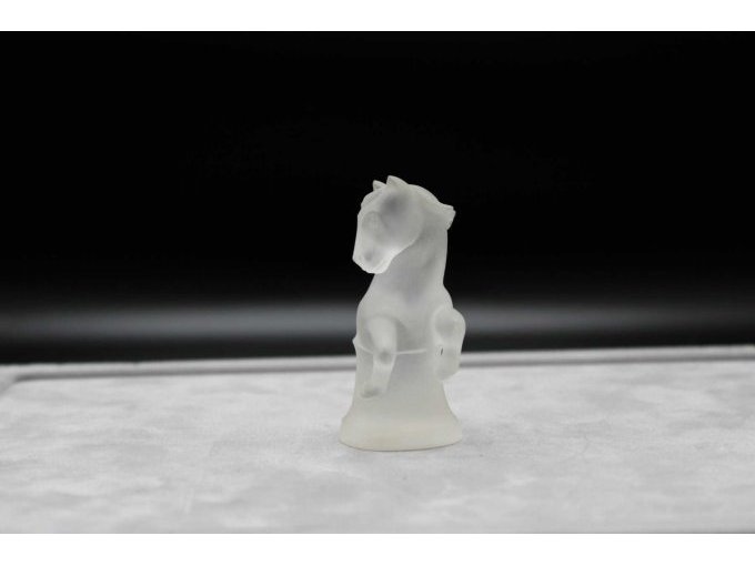 Schachfigur aus Bergkristall, Springer