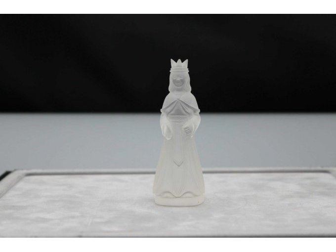 Schachfigur aus Bergkristall, Dame