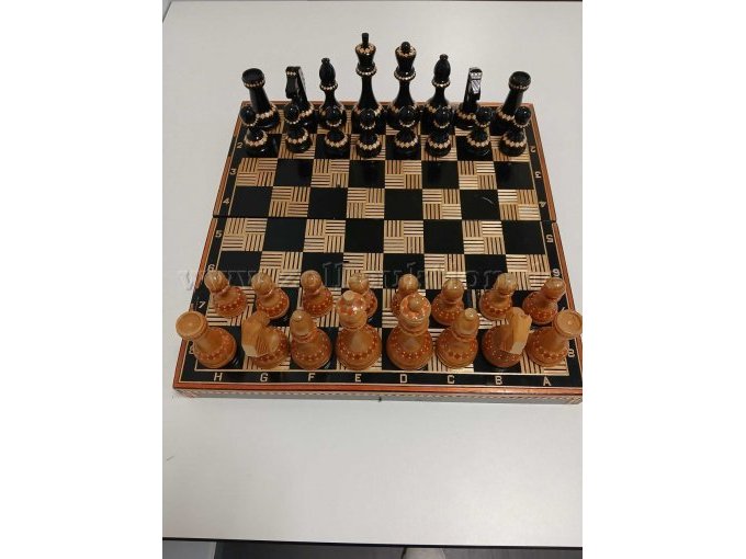 Schachbrett von oben