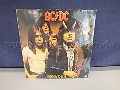 Gesamtansicht der LP AC/DC Highway to Hell,mit Beschädigungen