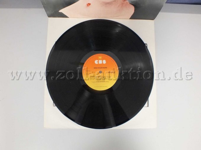 Detailansicht der LP "Nina Hagen Band" ohne Hülle