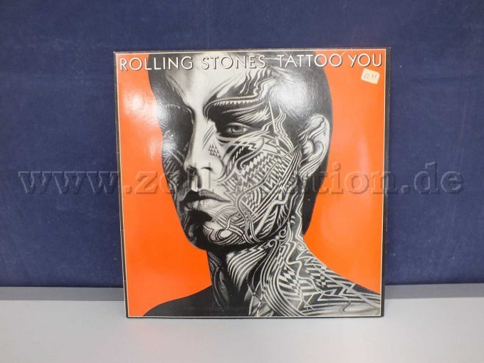 Gesamtansicht der LP Rolling Stones, mit Beschädigungen
