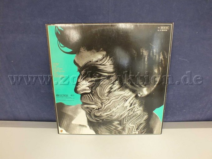 Rückseite der LP mit Beschädigungen