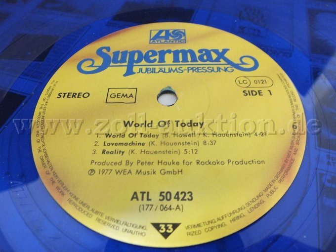 Detailangaben zur Schallpatte