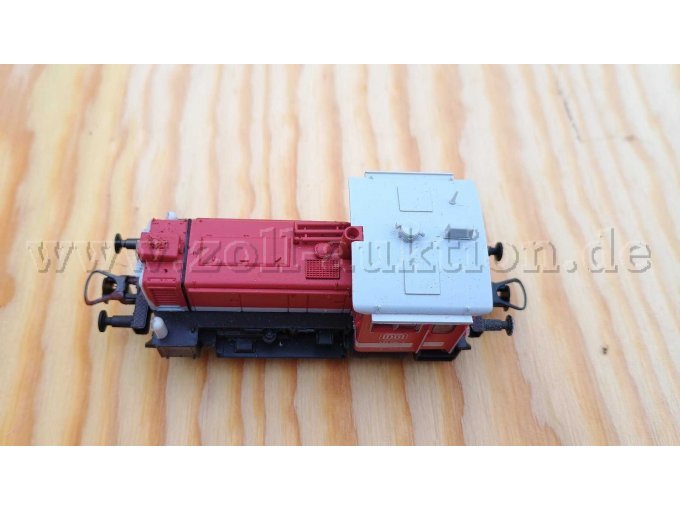 Ansicht Lokomotive von oben