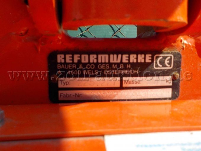 Detailbild Typenschild