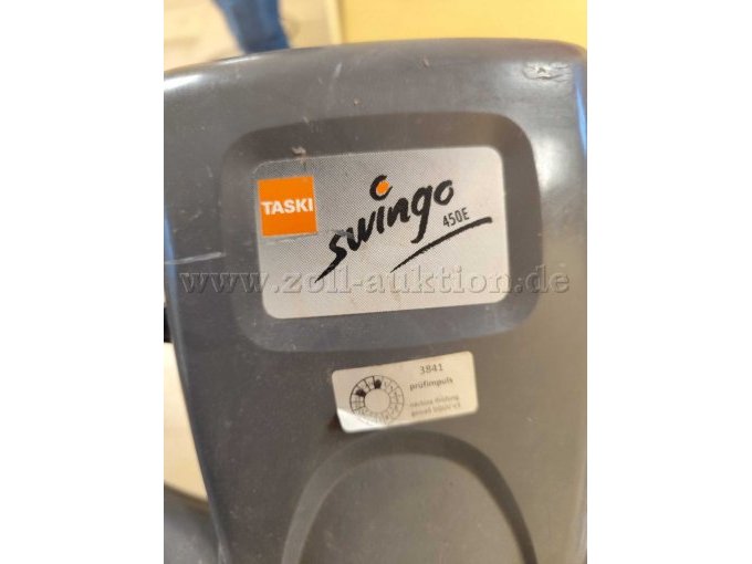 1 Scheuersaugmaschine TASKI swingo 450E - DEFEKT – foto 3 – kavel bij Zoll-Auktion, Rethem (Aller)