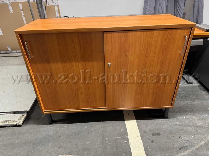 Frontalansicht Schiebetürenschrank 2 OH, geschlossen