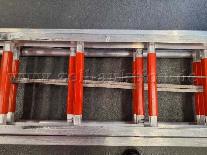 Scheuerstellen oberstes Leiterteil