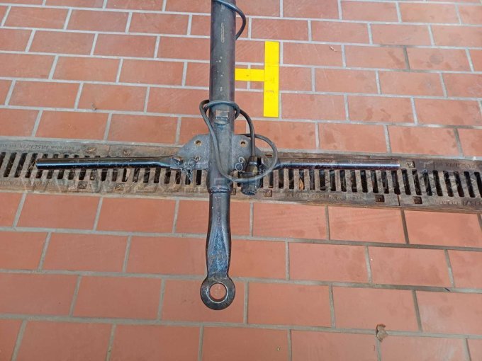 Ansicht auf Zugdeichsel