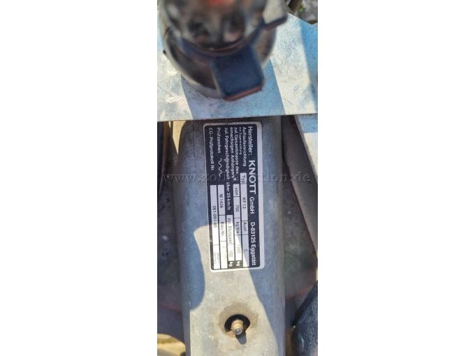 Typschild Auflaufbremse