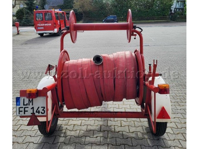 Schlauchanhänger von W. Barth, Fellbach BSA 52/II Heckansicht