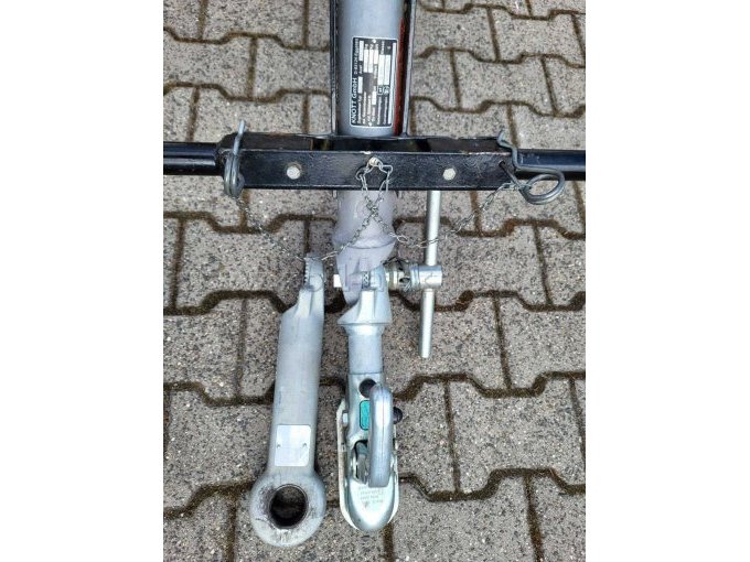 höhenverstellbare Zugdeichsel Knott KHV 7,5 Pz mit Zugkugelkupplung und auswechselbar auf Zugöse