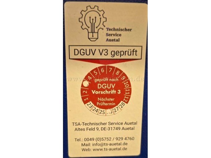 DGUV V3 Prüfung