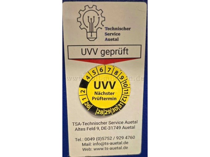 UVV-Prüfung