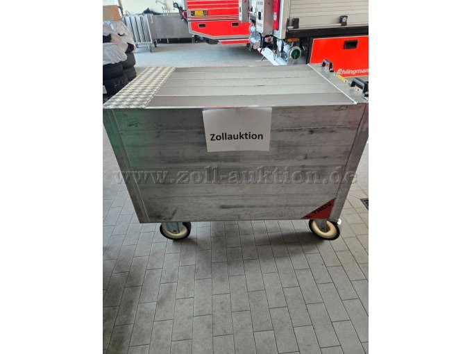 Schlauchrollwagen Seitenansicht