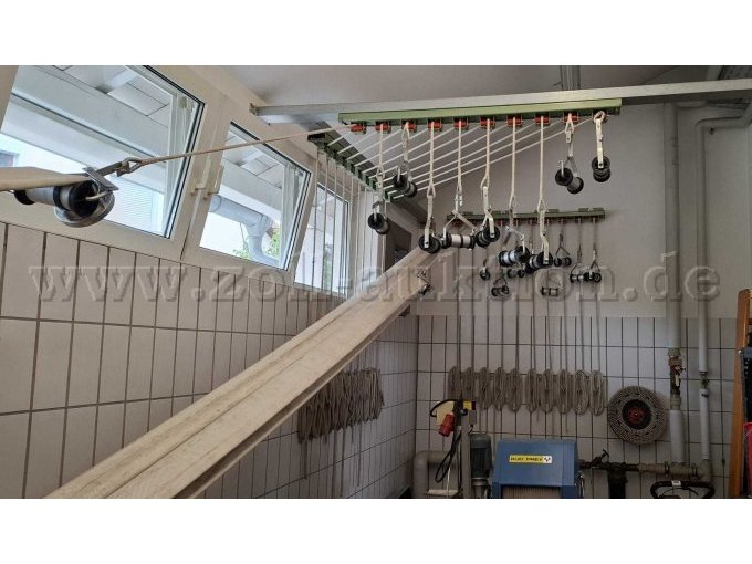 Schrägtrocknung / Schlauchtrocknung