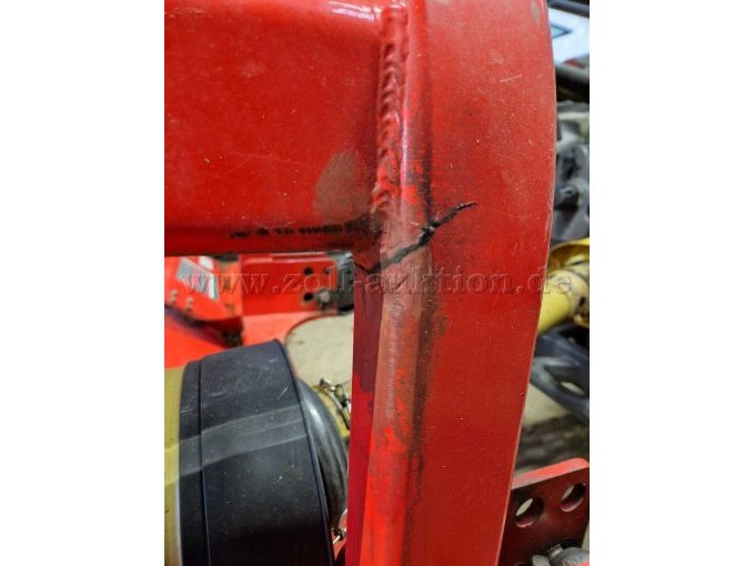 Rissstelle 1 geschweißt