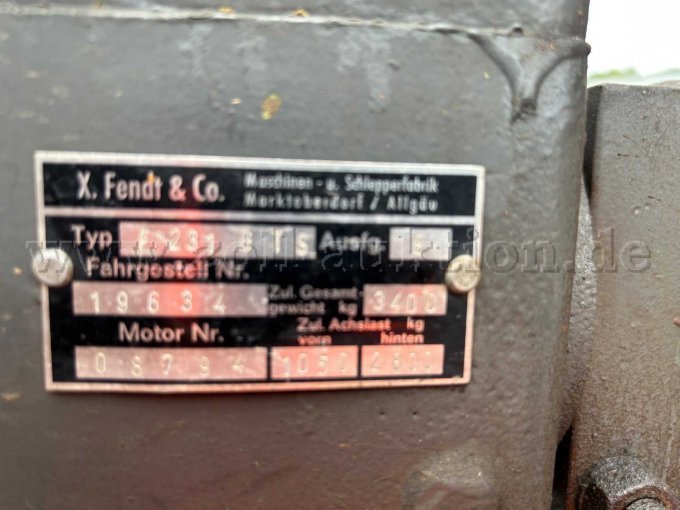 1 Schlepper Marke Fendt, Typ F231 GT – foto 14 – kavel bij Zoll-Auktion, Eppingen