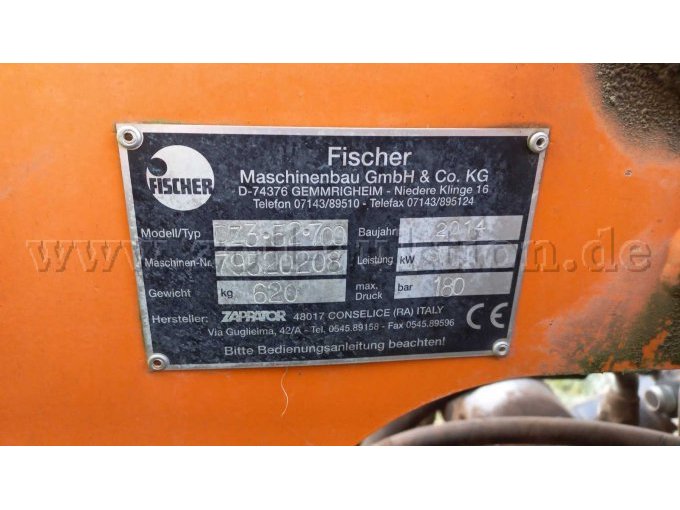 Plakette Fischer Ausleger