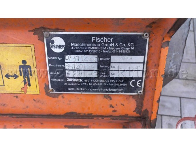 Plakette Schlegelmäher