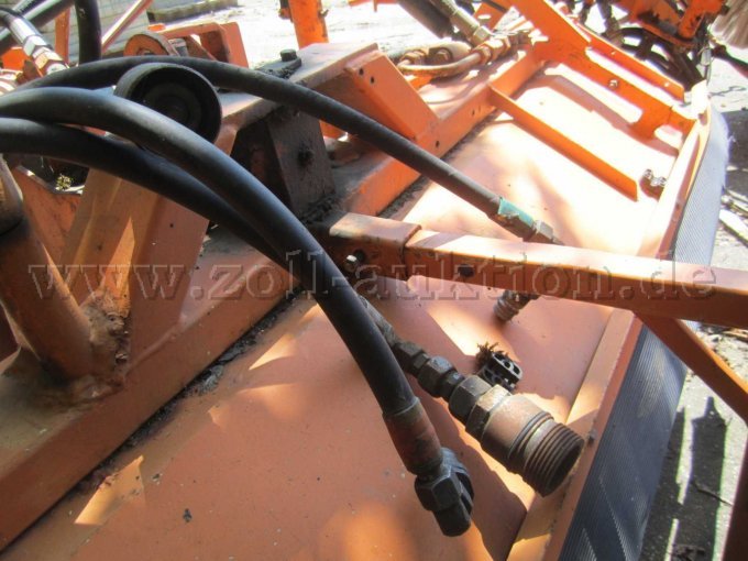 Ansicht der Hydraulikschläuche