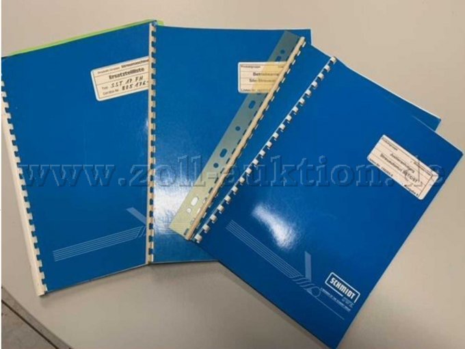 Justierungsanleitung, Ersatzteilliste und Betriebsanleitung