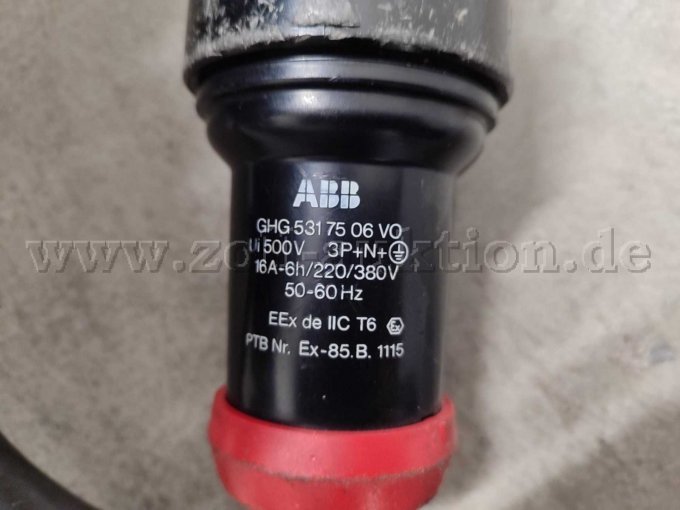 Typenbezeichnung Stecker