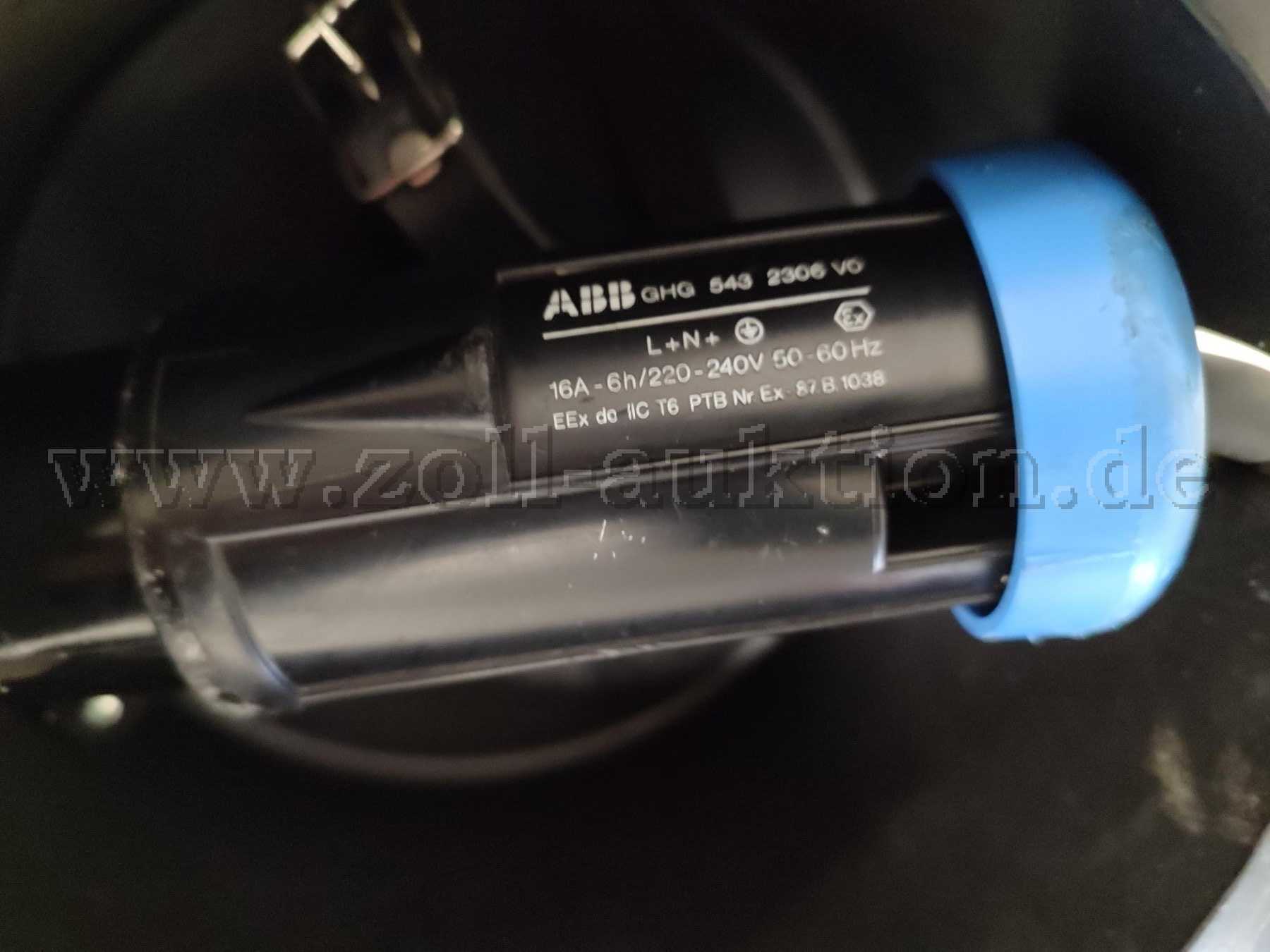 Typenschild Stecker