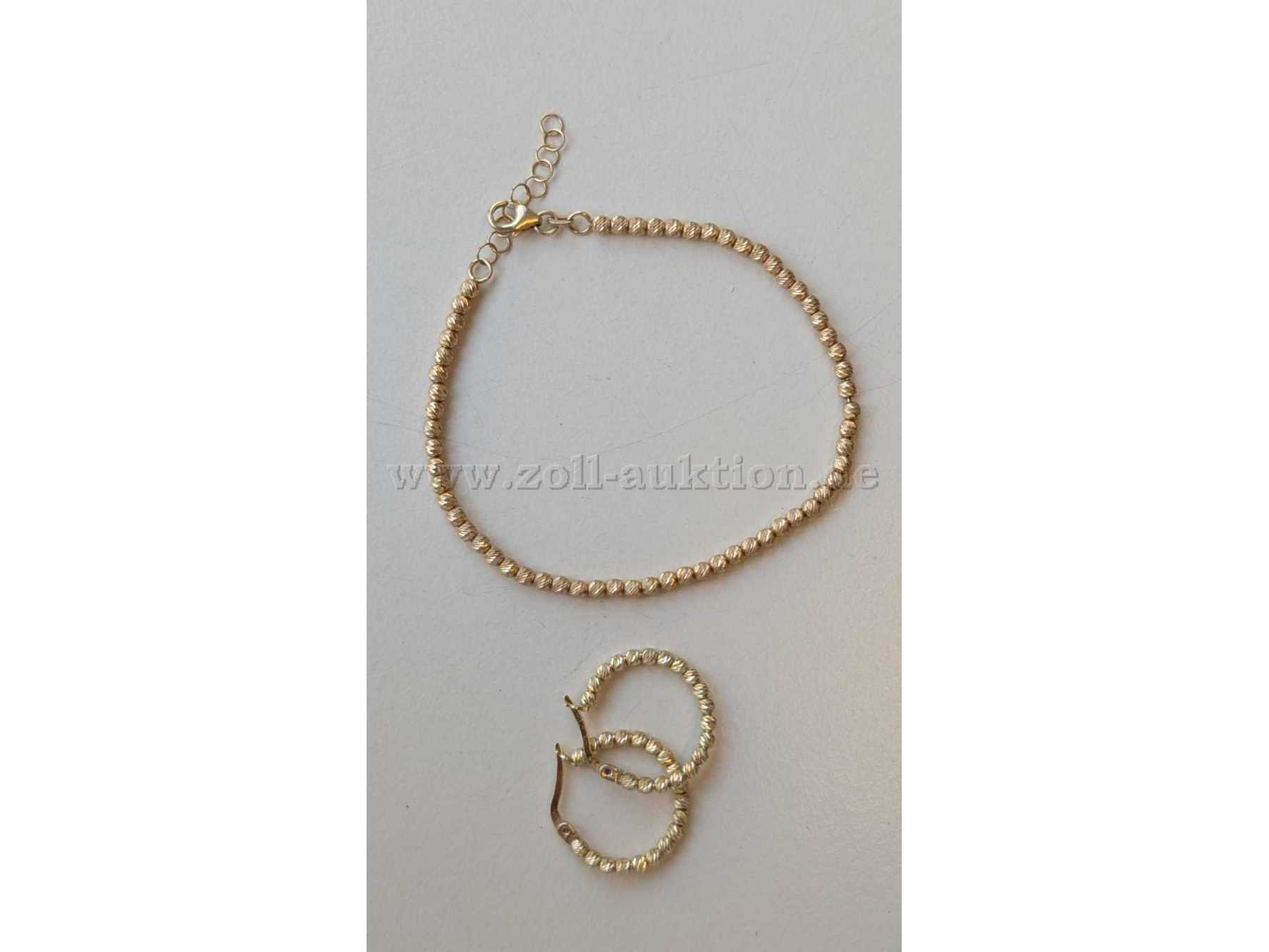 Schmuck-Set 585er Gold Vollansicht