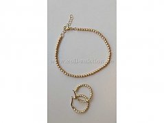 Schmuck-Set 585er Gold Vollansicht