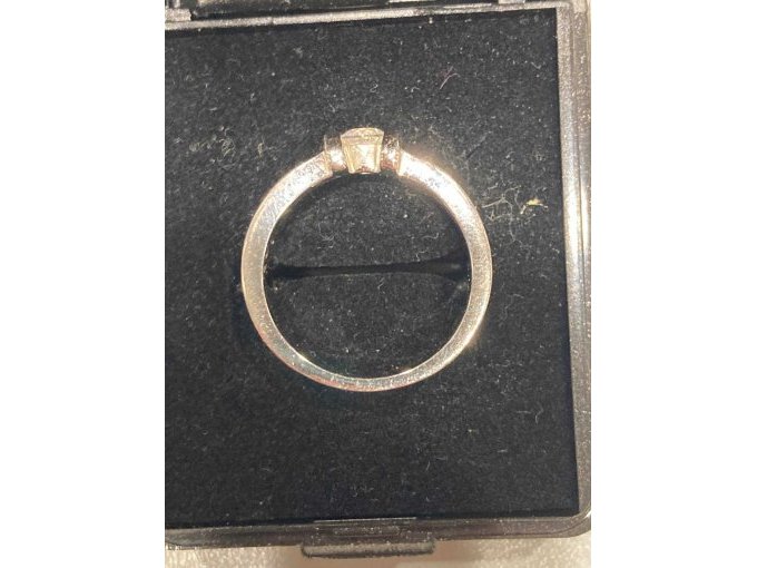 Silberring Seitenansicht