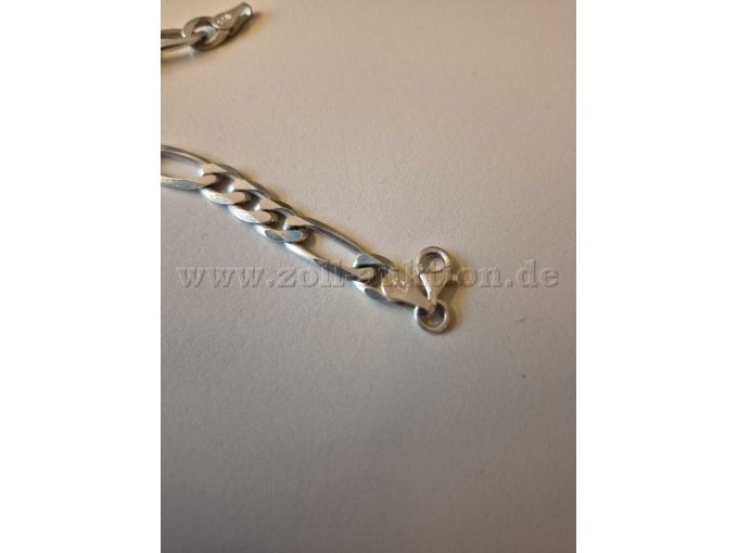 Silberarmband Verschluss mit Stempel