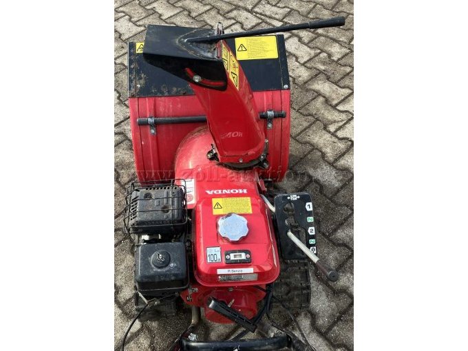 Schneefräse Ansicht oben