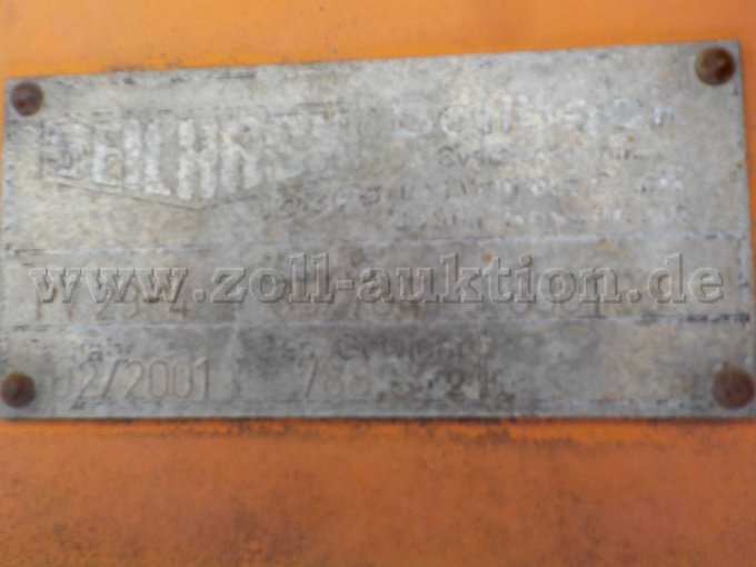 Detailbild Typenschild