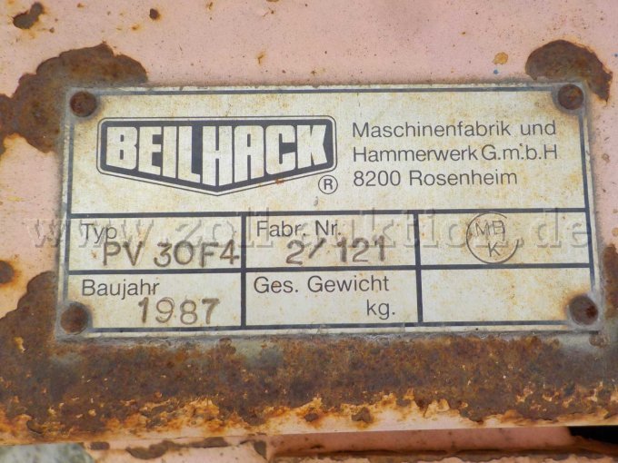 Detailbild Typenschild