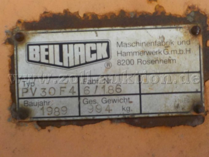 Detailbild Typenschild