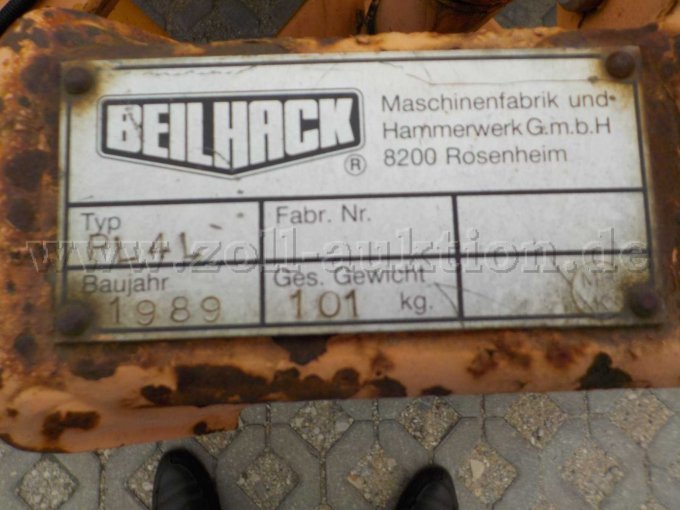 Detailbild Typenschild