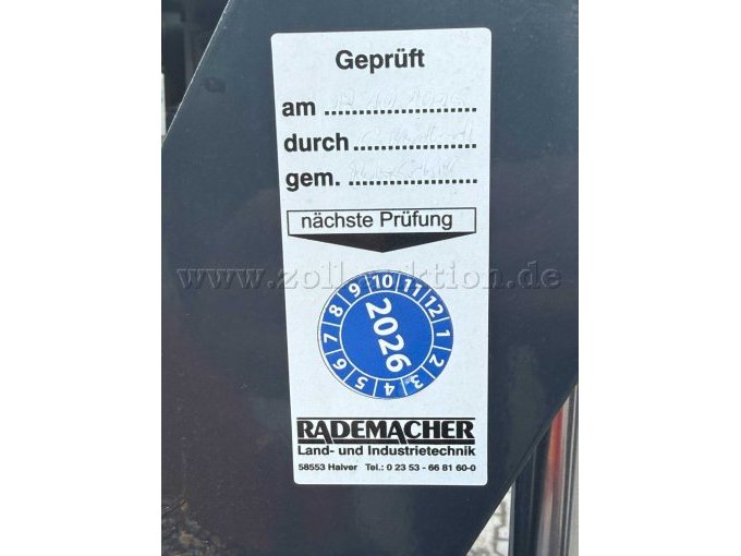 Prüfplakette