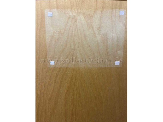 Detailansicht, Kleberückstände,Ausbleichung