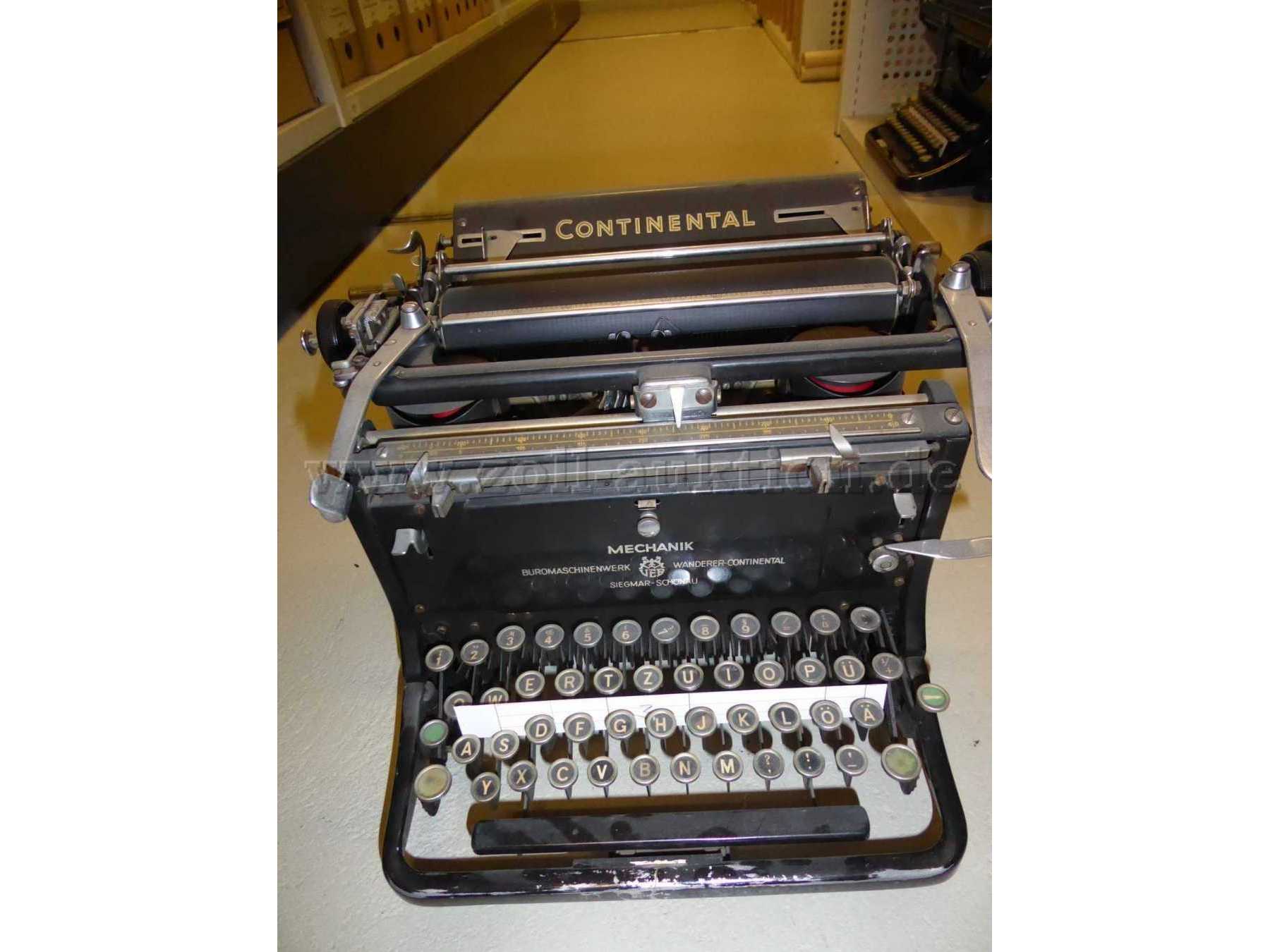 Schreibmaschine Wanderer Continental