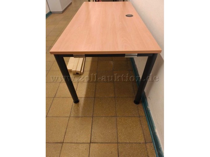 Schreibtisch 160x80 seitlich