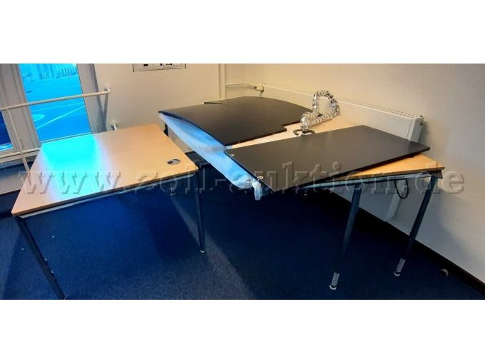 Demontagezustand der Tische