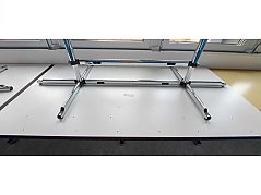 Gestell mit mechan. Höhenverstellung im 1 cm Raster (68-76 cm)