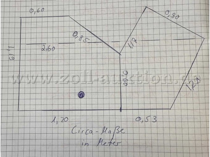 Schreibtischmaße in CIRCA-MAßEN