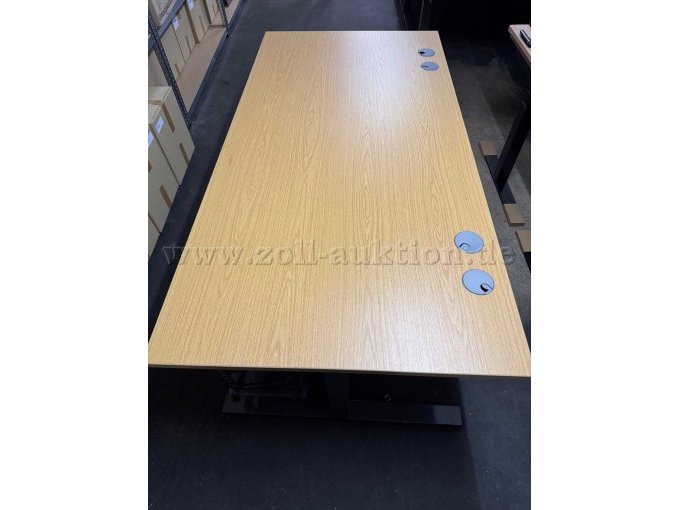 Schreibtisch Ansicht seitlich